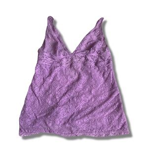 Victoria’s Secret Lace Cami Tank | Soft Girl Coquette Vibes Vintage Y2K Size L
